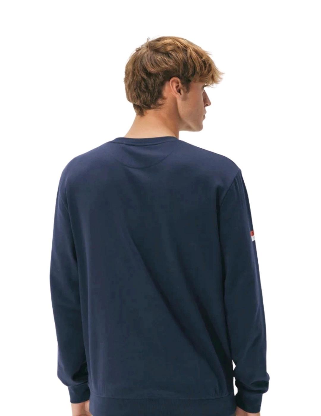 El Pulpo Sudadera Bordado Heritage Azul Marino