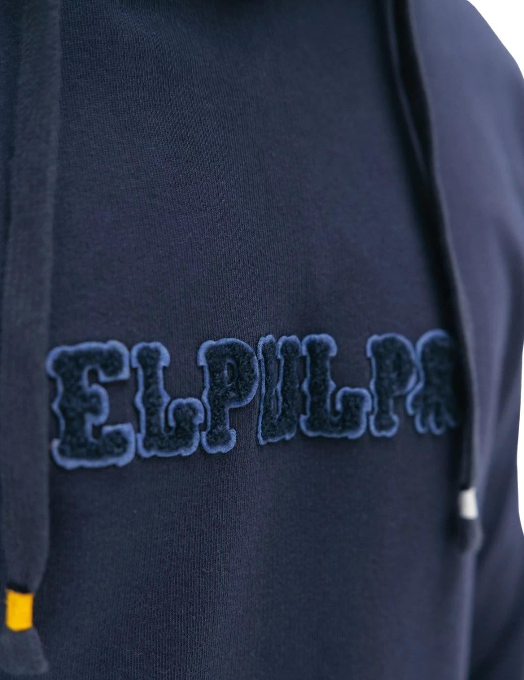 El Pulpo Sudadera Capucha Elpulpo Effect Azul