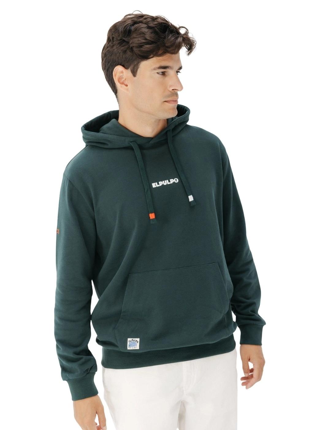 El Pulpo Sudadera Capucha Northern Lights Verde