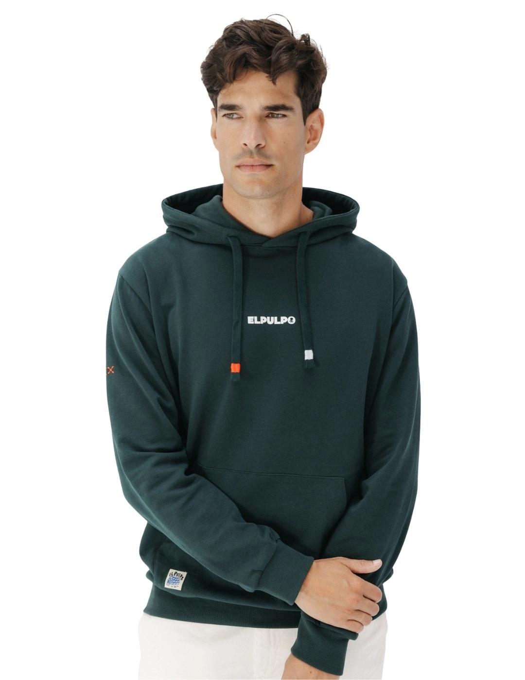 El Pulpo Sudadera Capucha Northern Lights Verde