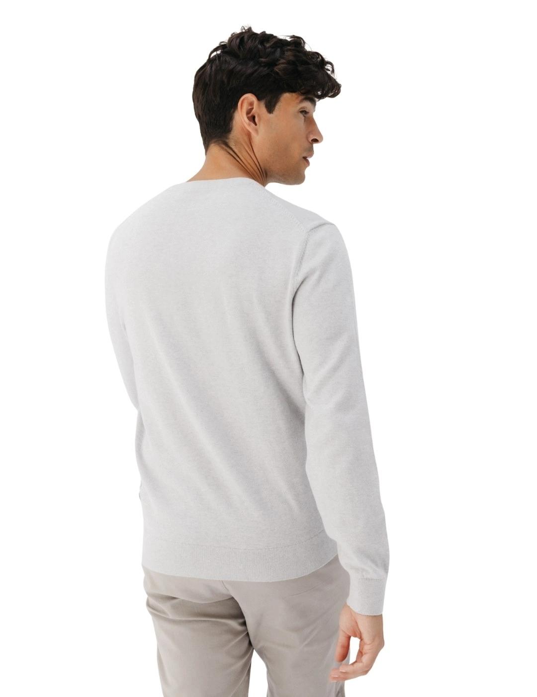 El Pulpo Jersey Cuello Redondo Mezcla Gris Vigoré