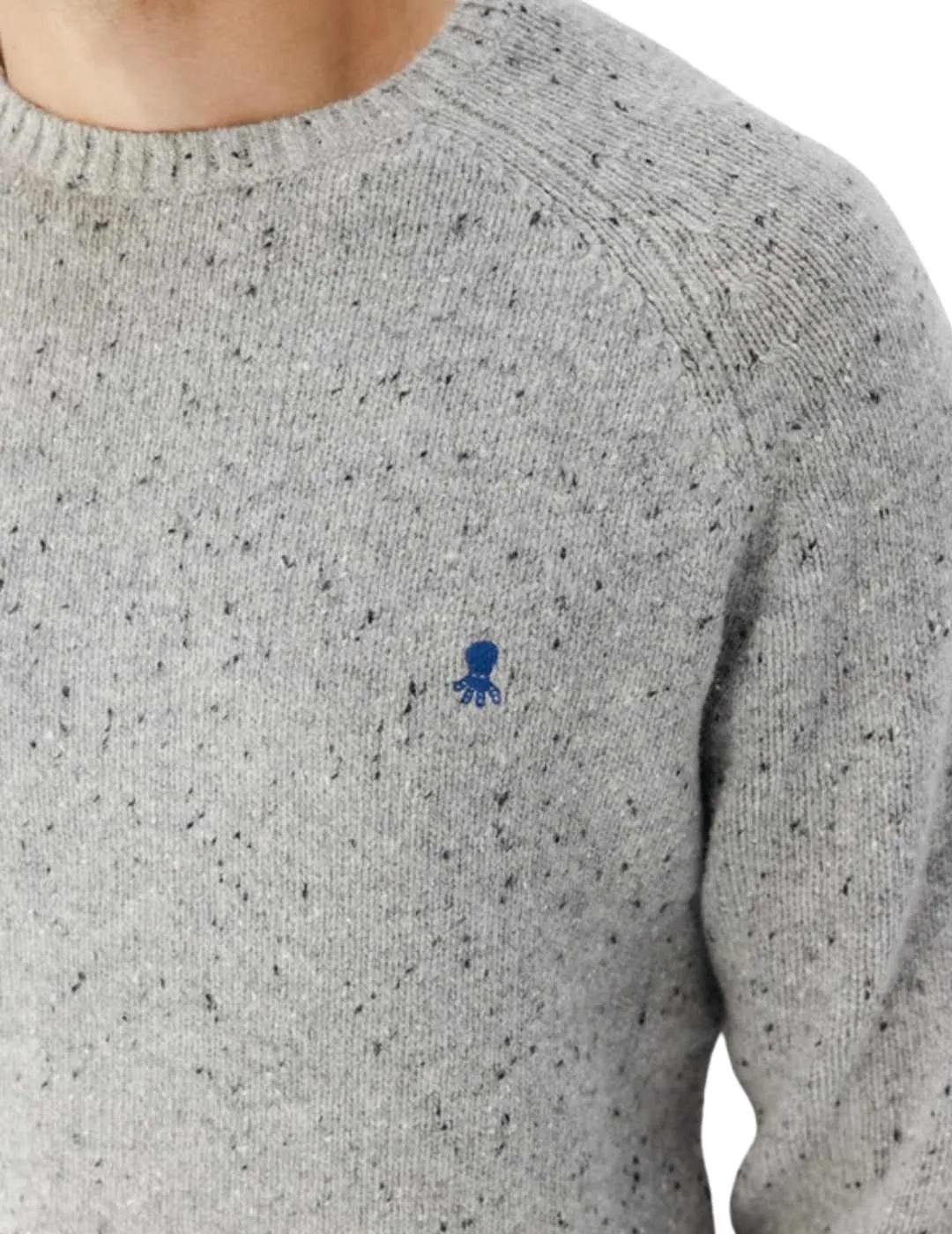 El Pulpo Jersey Punto Jaspeado Gris Vigoré