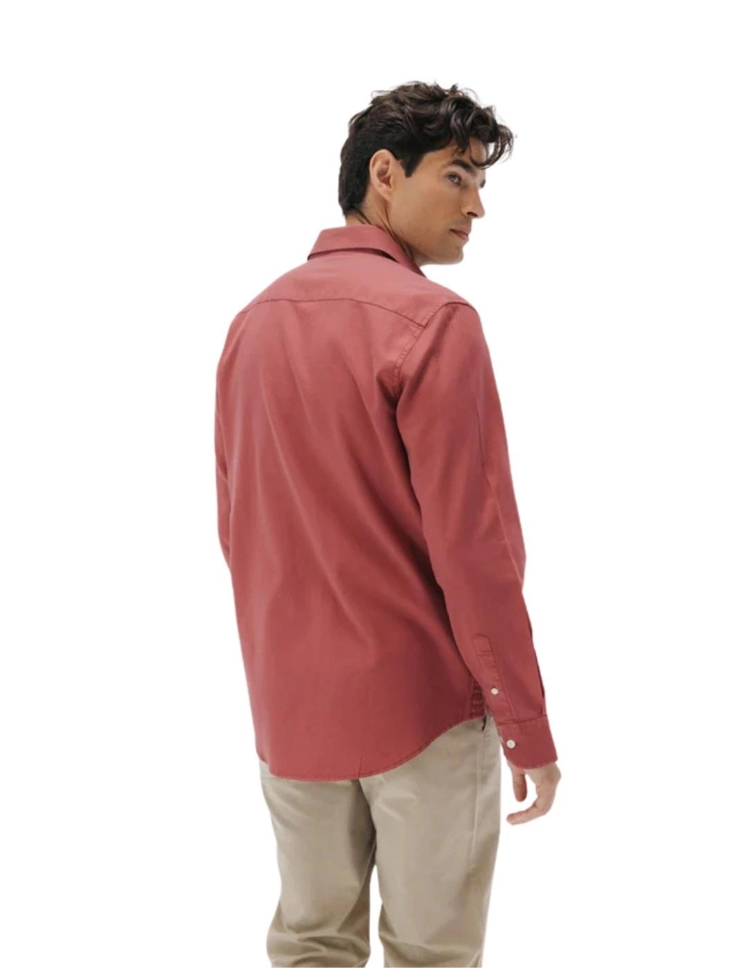 El Pulpo Camisa Casual Estructura Garment Dyed