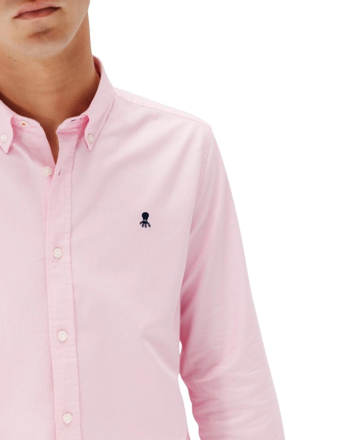 El Pulpo Camisa Casual Oxford Continuidad Rosa