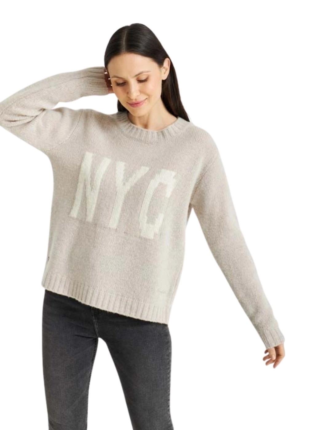 Frieda Jersey Beige NYC