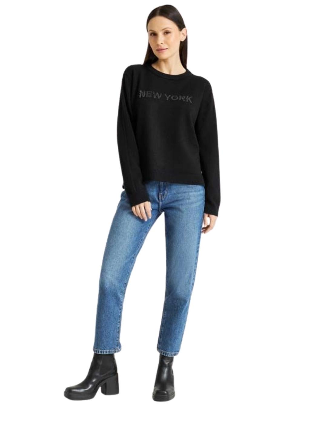 Frieda Jersey Negro New York