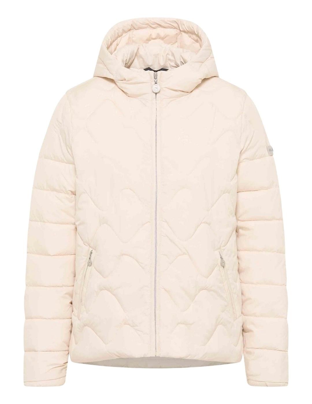 Frieda Capa de pelo Camel con chaqueta interior