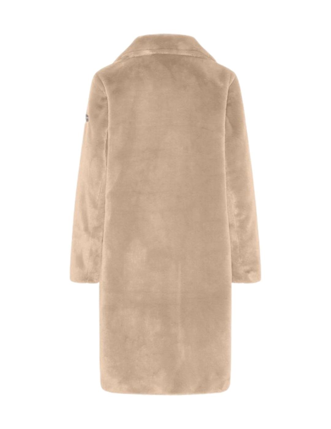 Frieda Abrigo de pelo Beige