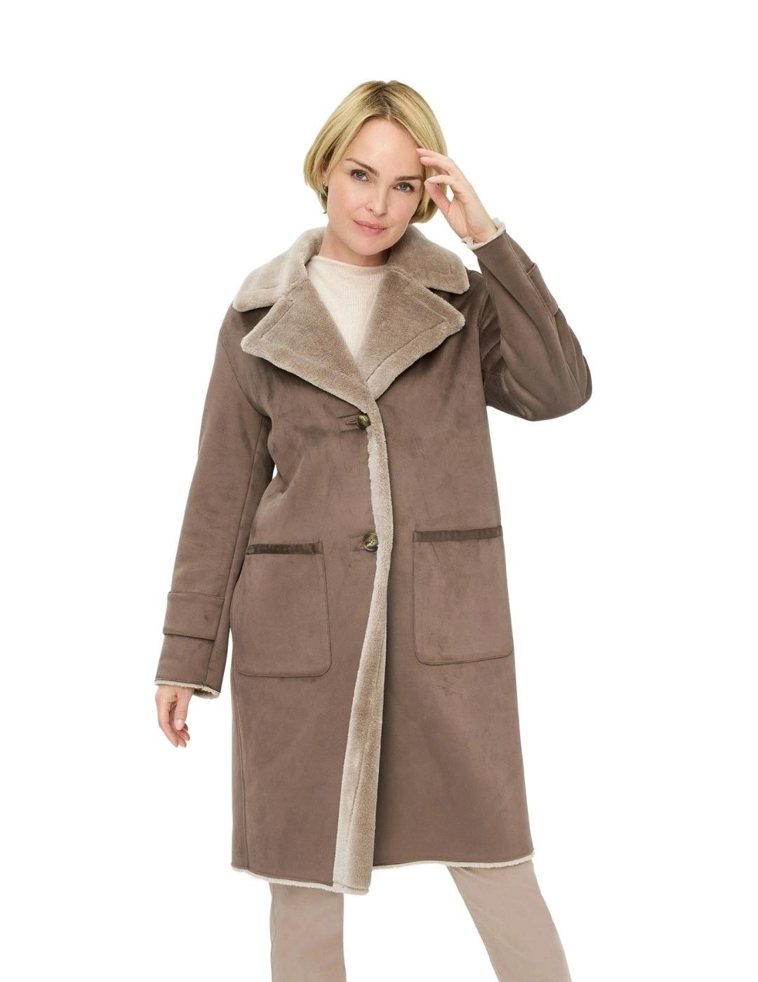 Fuchs Schmitt Abrigo Largo Marrón