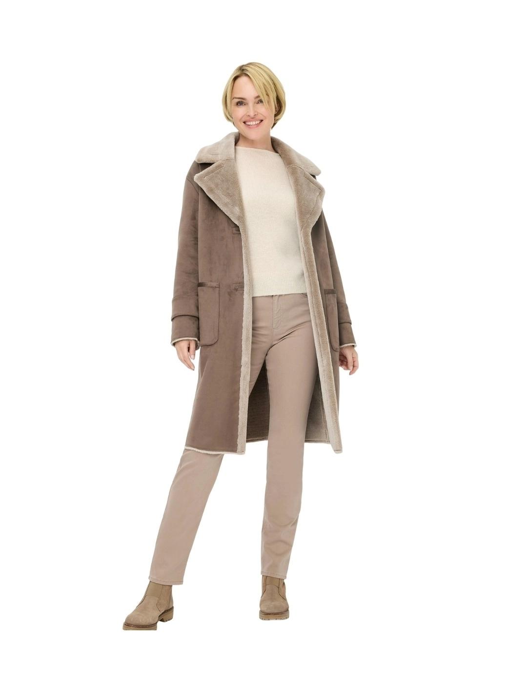 Fuchs Schmitt Abrigo Largo Marrón