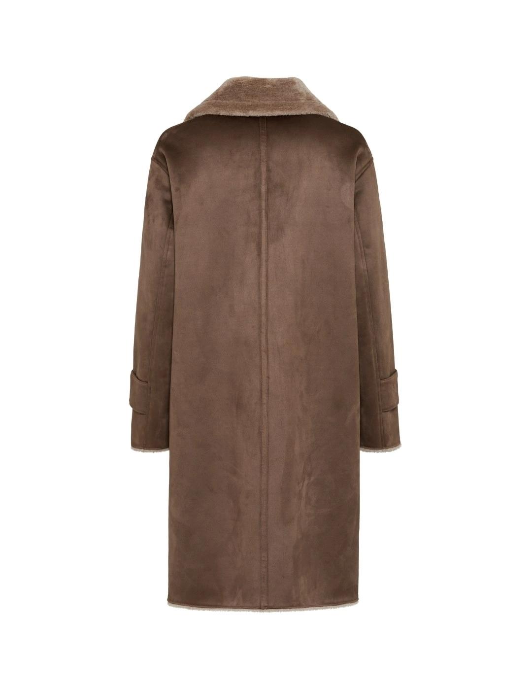 Fuchs Schmitt Abrigo Largo Marrón