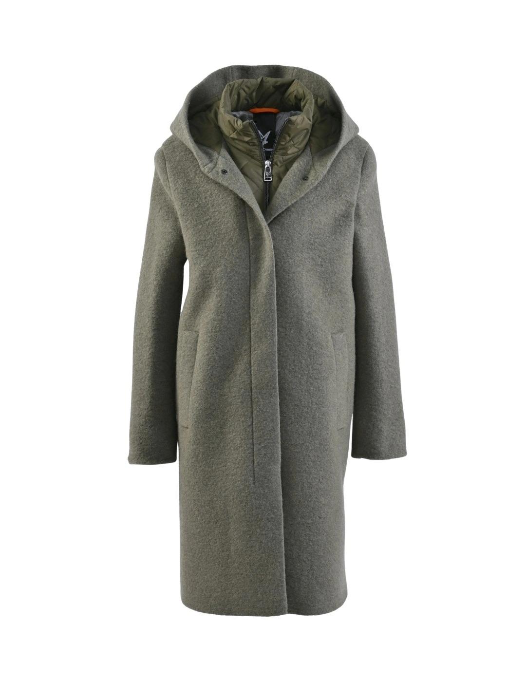 Fuchs Schmitt Abrigo Largo Gris verde