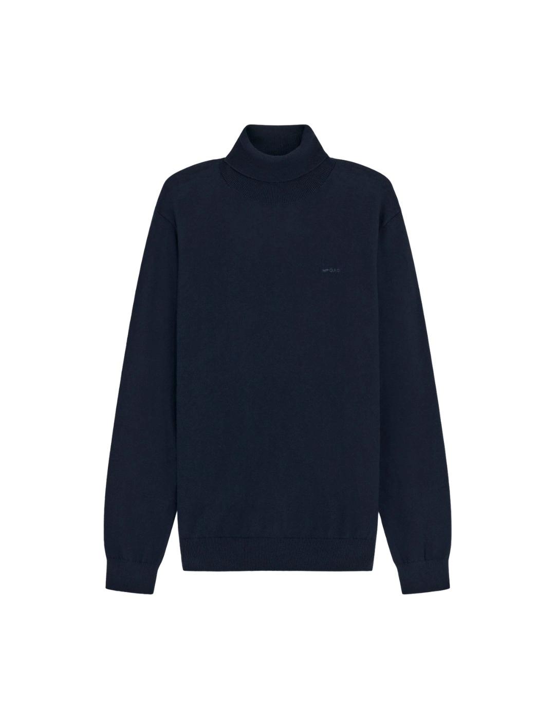 Gas Jersey cuello cisne Baritone Blue