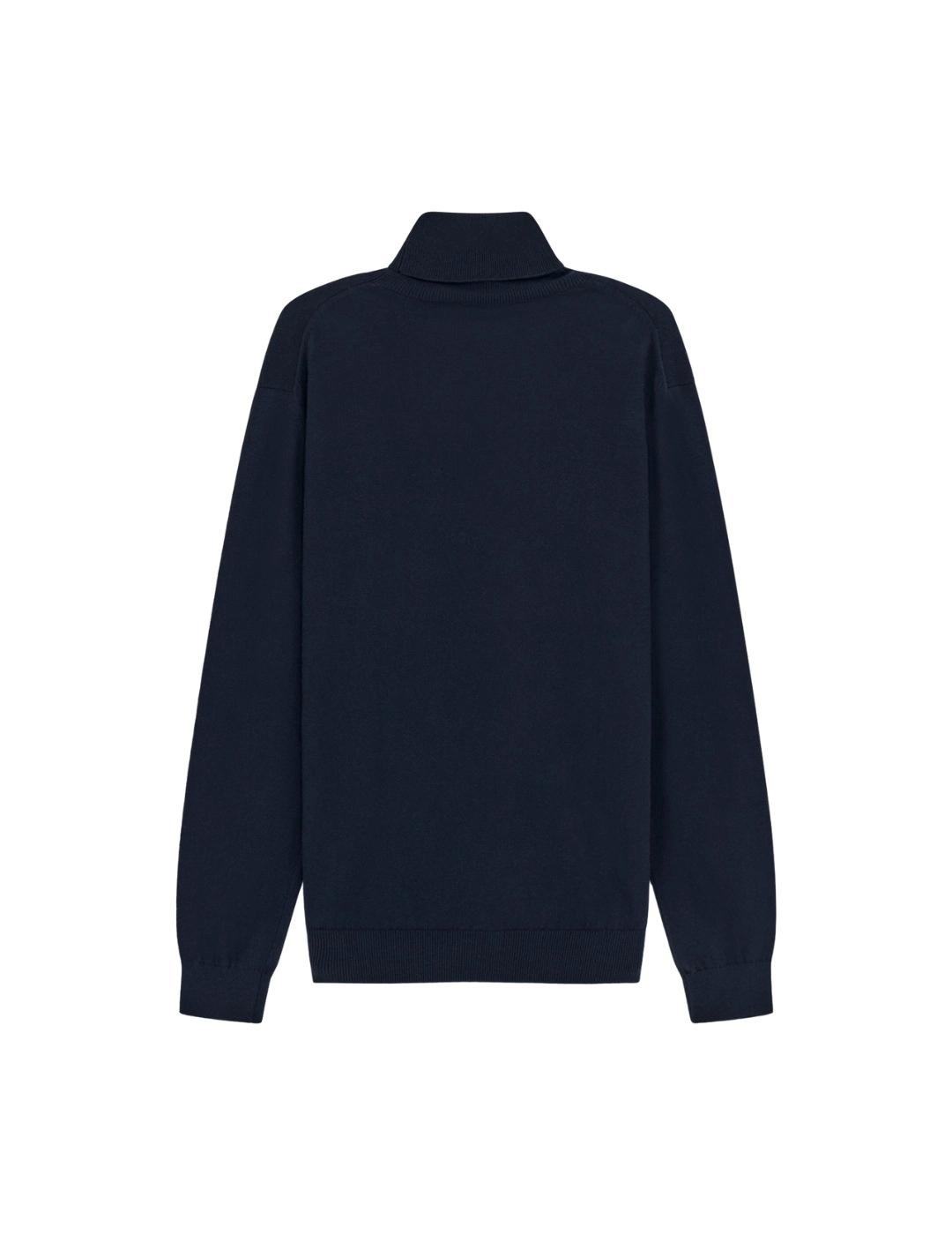 Gas Jersey cuello cisne Baritone Blue