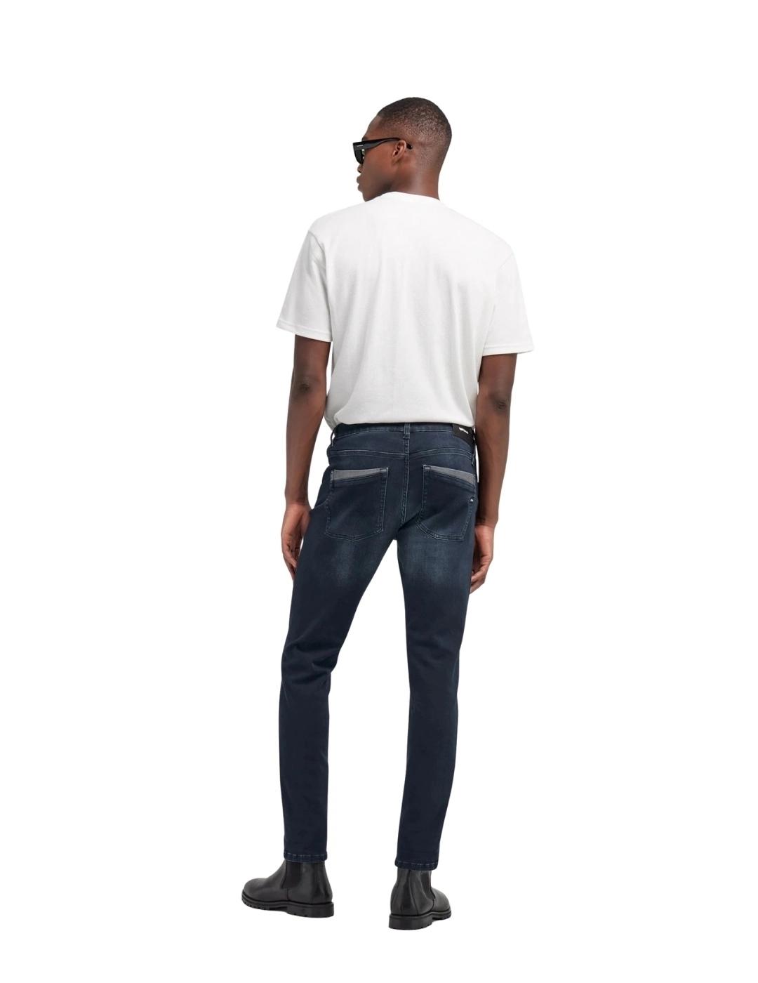 Gas Pantalones de hombre Basic Dark Blu Skinny fit