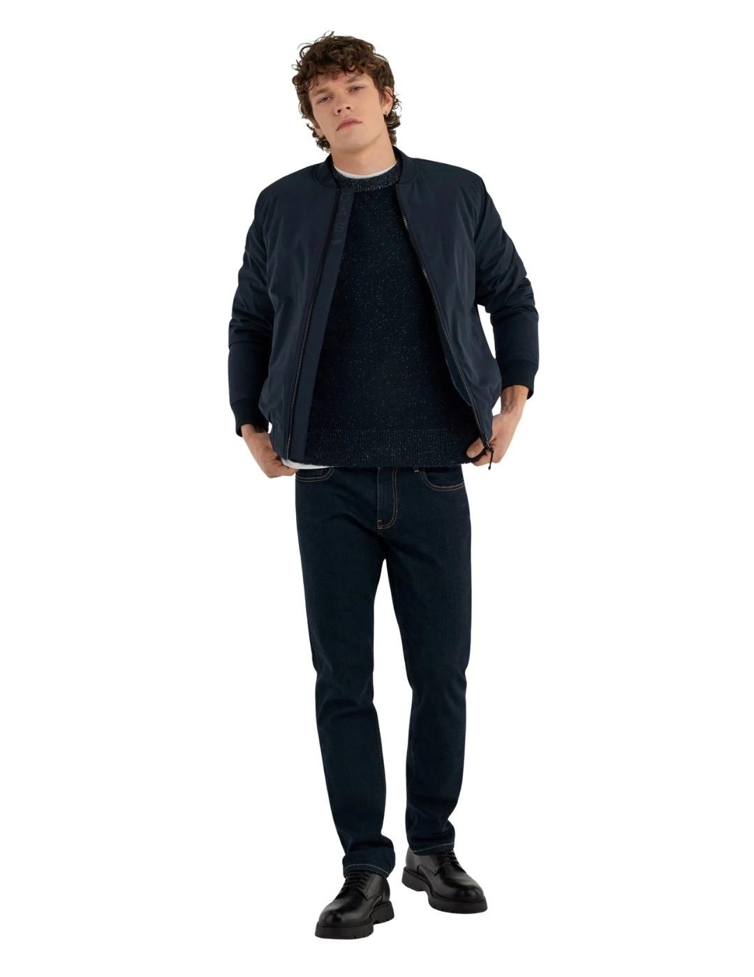 Gas Pantalones de hombre Raw Rinse Slim fit