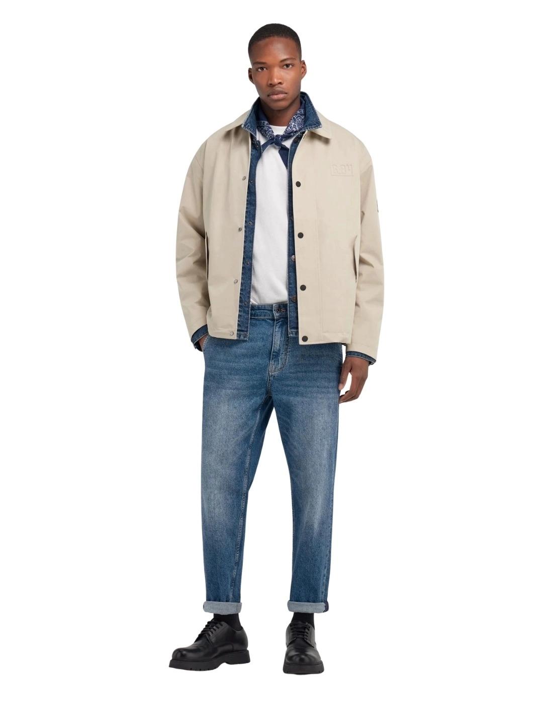 Gas Pantalones hombre Stone Wash Med Tapered fit