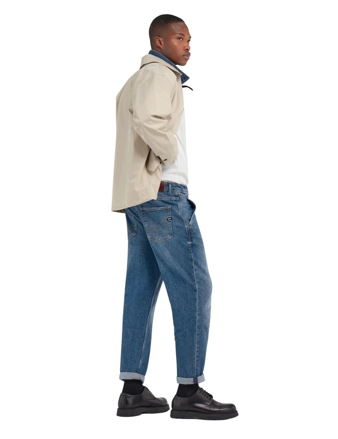 Gas Pantalones hombre Stone Wash Med Tapered fit