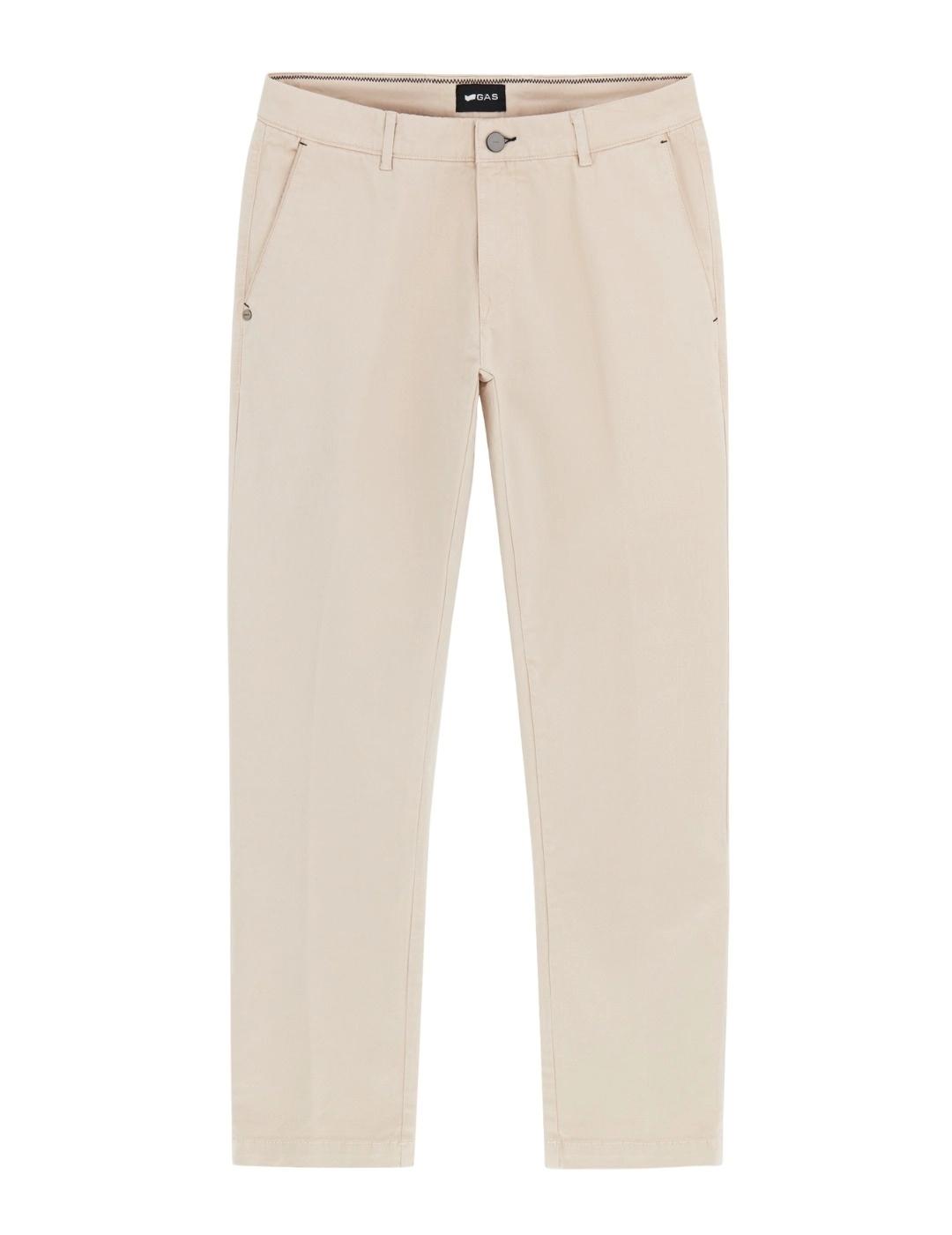 Gas Pantalones Sadeck Beige