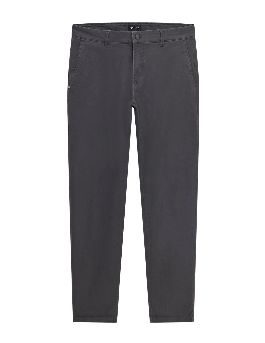 Gas Pantalones Sadeck Asphalt gris