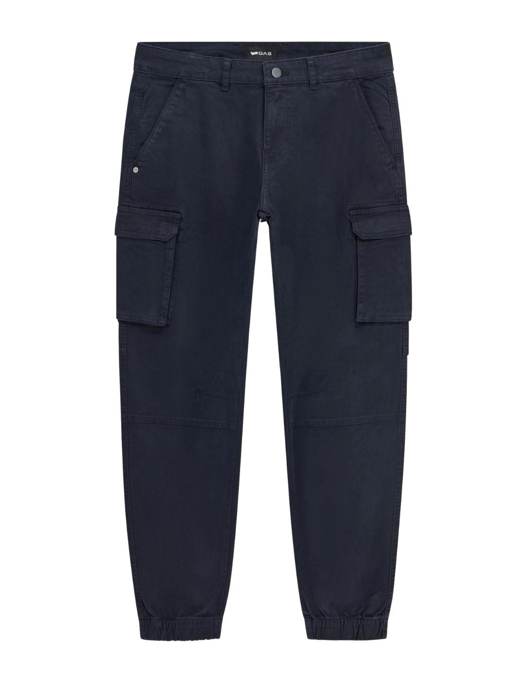 Gas Pantalones cargo Baritone Blue