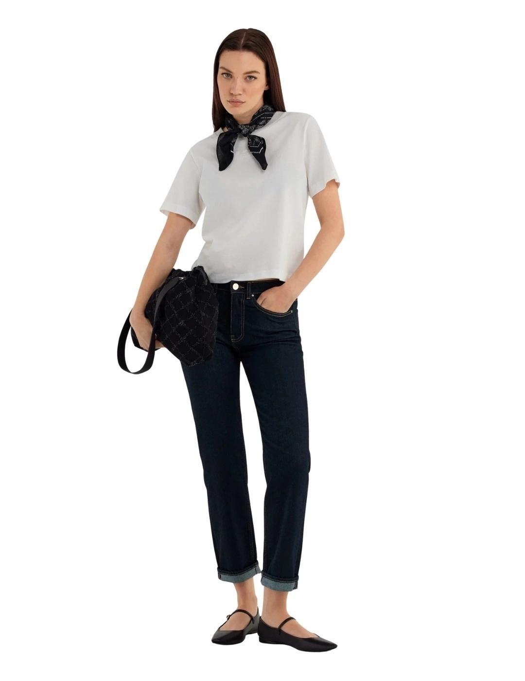 Gas Pantalones de mujer Raw Rinse Slim fit