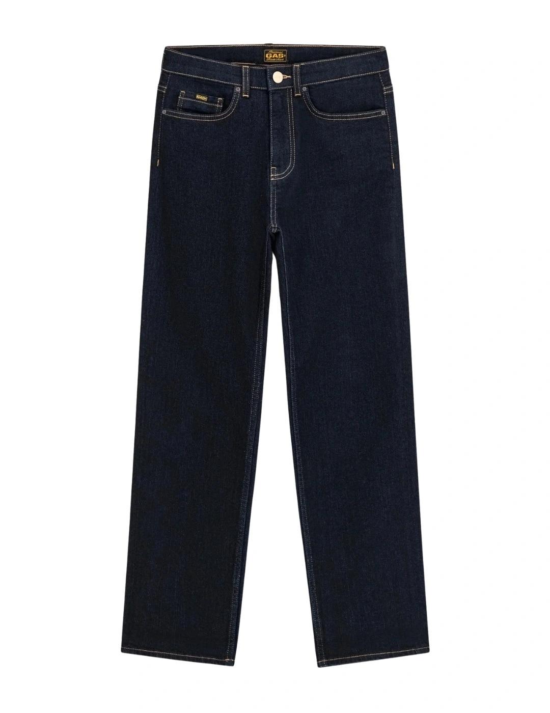 Gas Pantalones de mujer Raw Rinse Slim fit