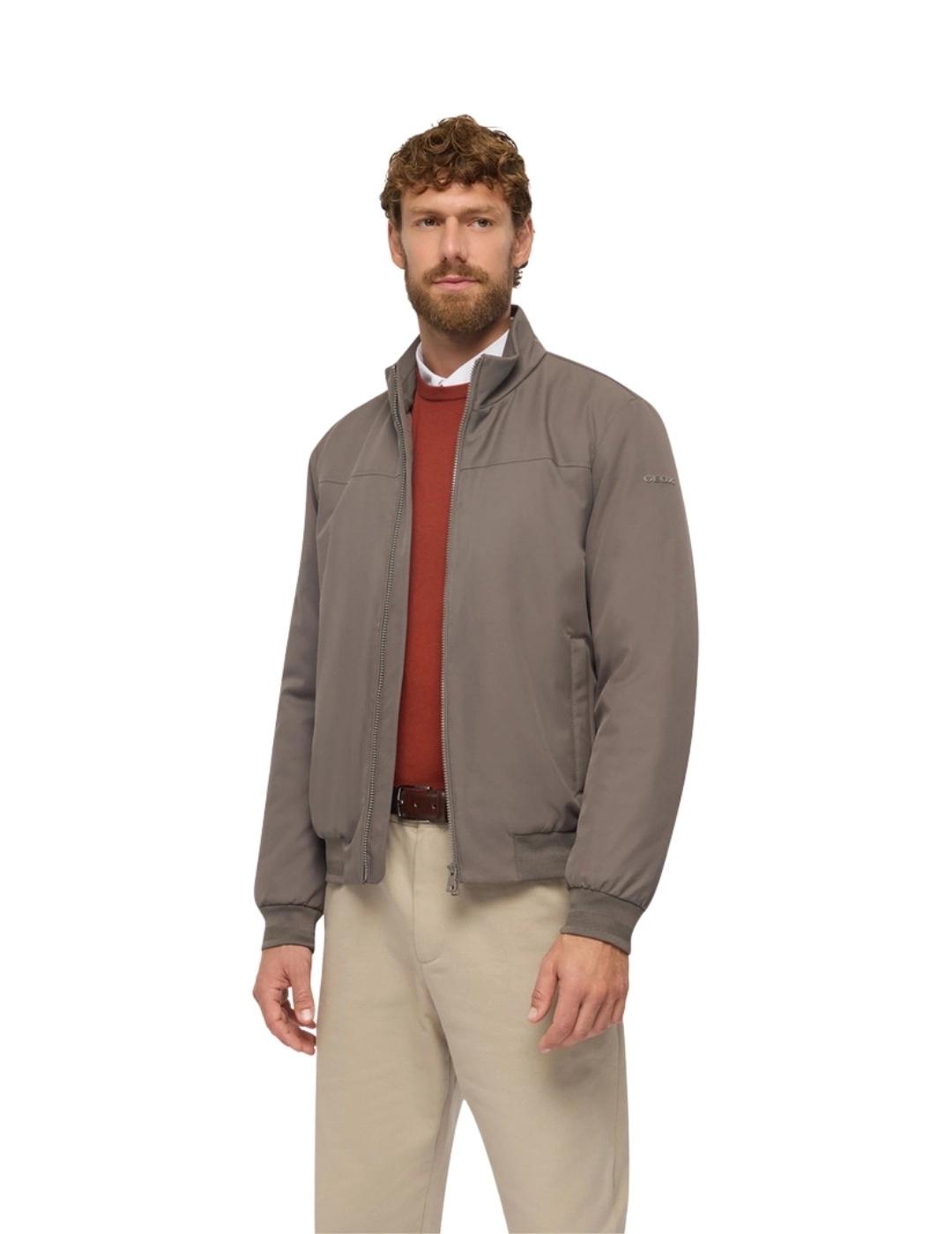 Geox Cazadora corta Vincit Marrón hombre