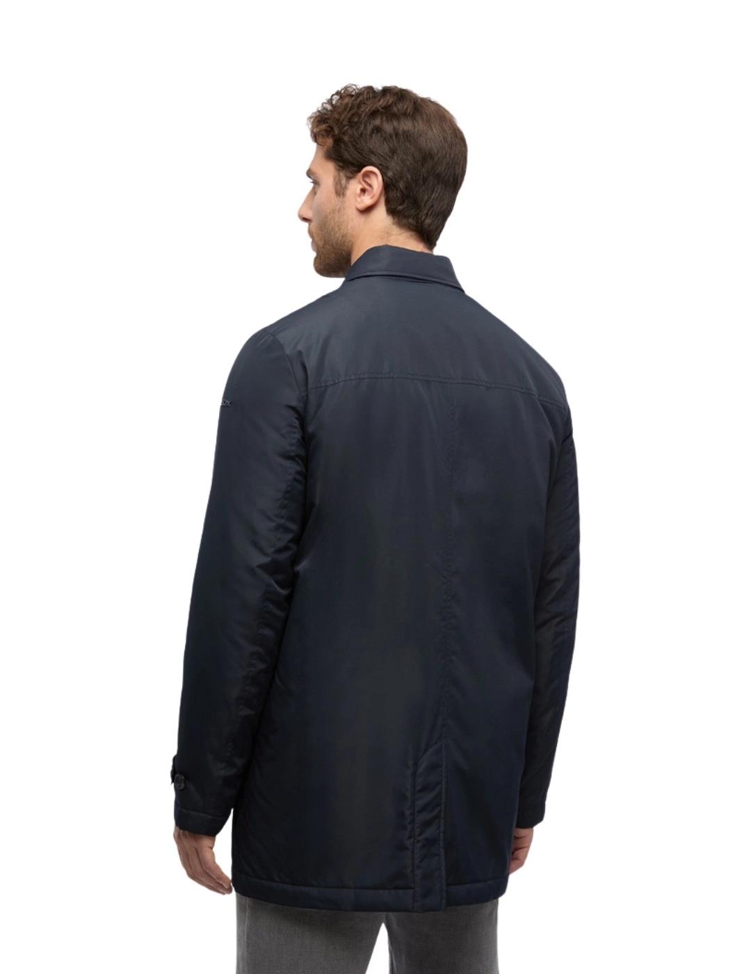 Geox Cazadora Avery Trench Azul marino hombre