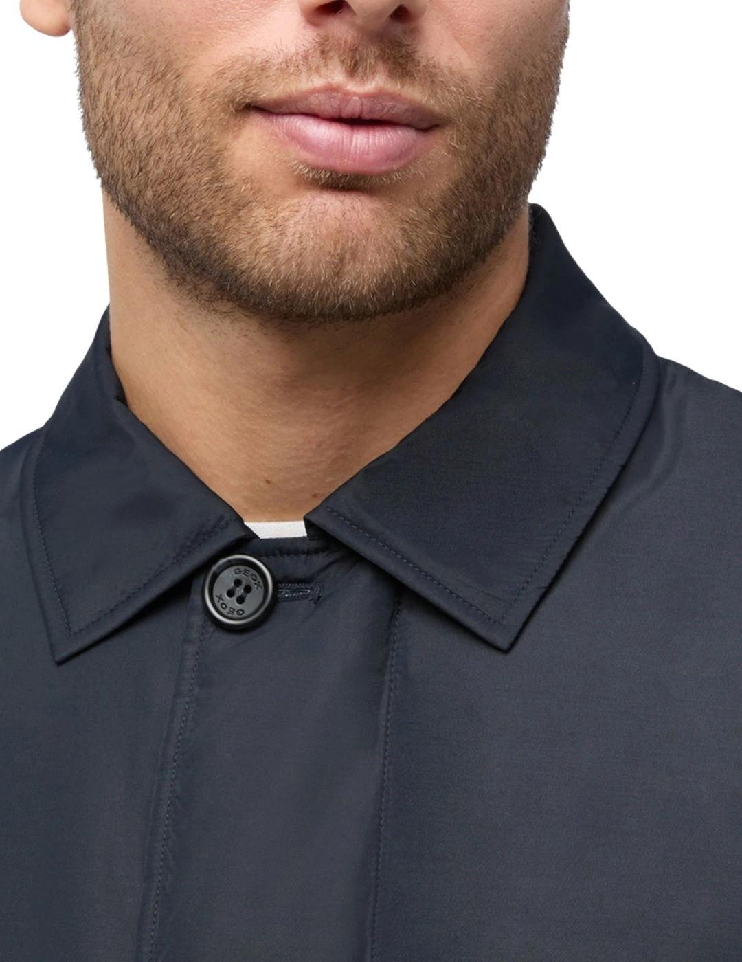 Geox Cazadora Avery Trench Azul marino hombre