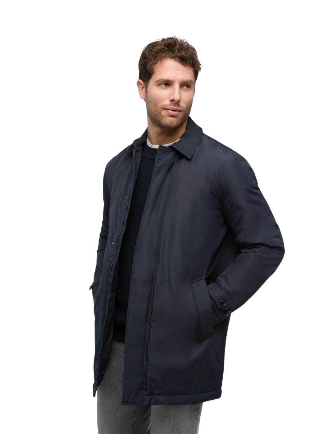 Geox Cazadora Avery Trench Azul marino hombre