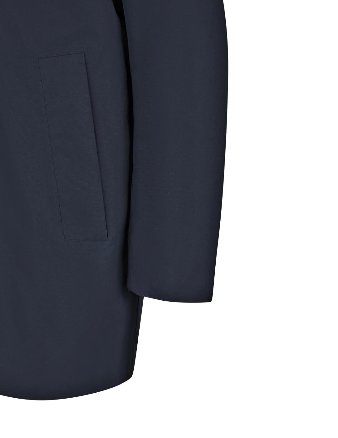 Geox Parka larga Doray Azul marino hombre