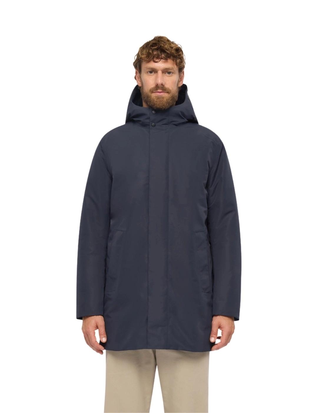 Geox Parka larga Doray Azul marino hombre
