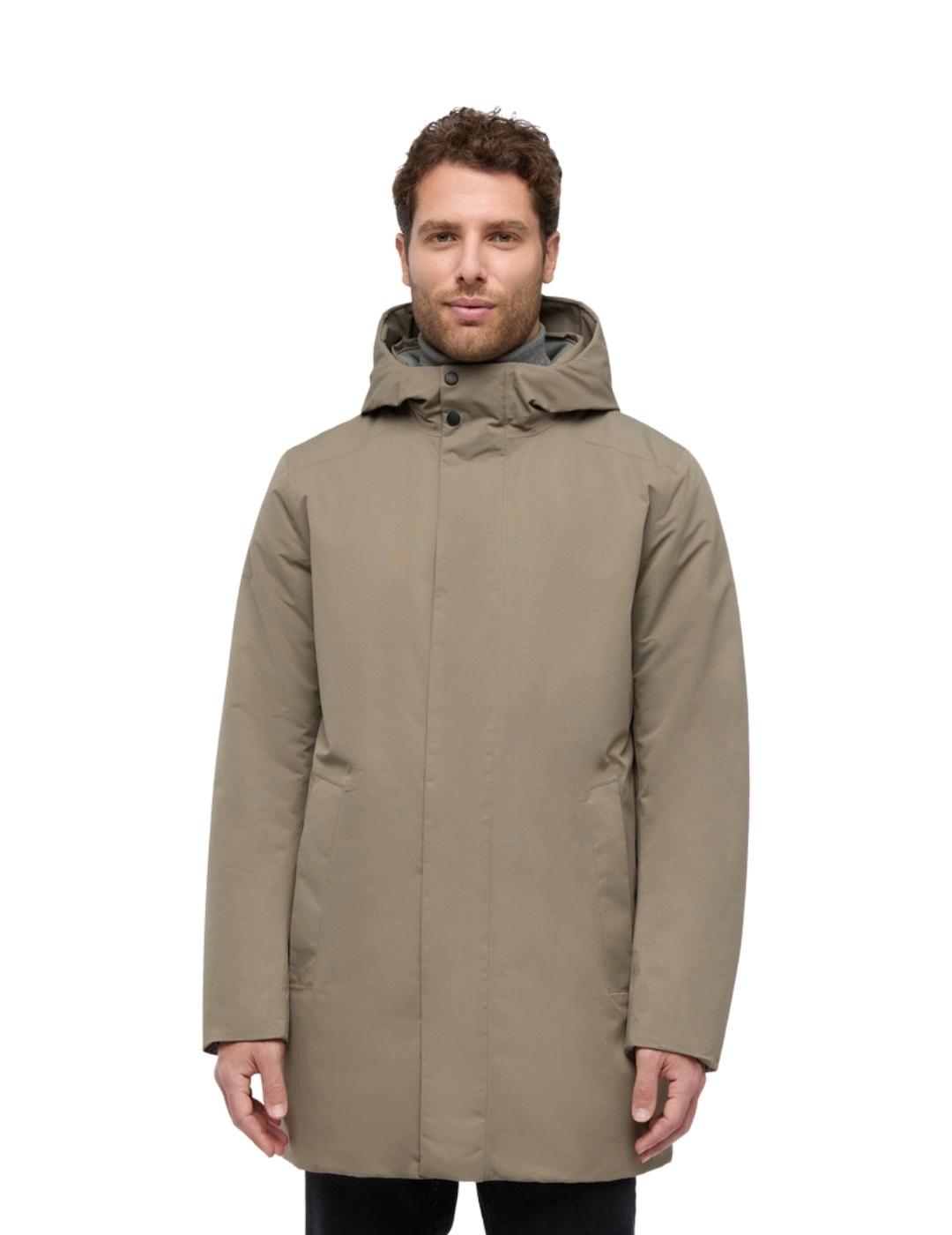 Geox Parka larga Doray Beige hombre