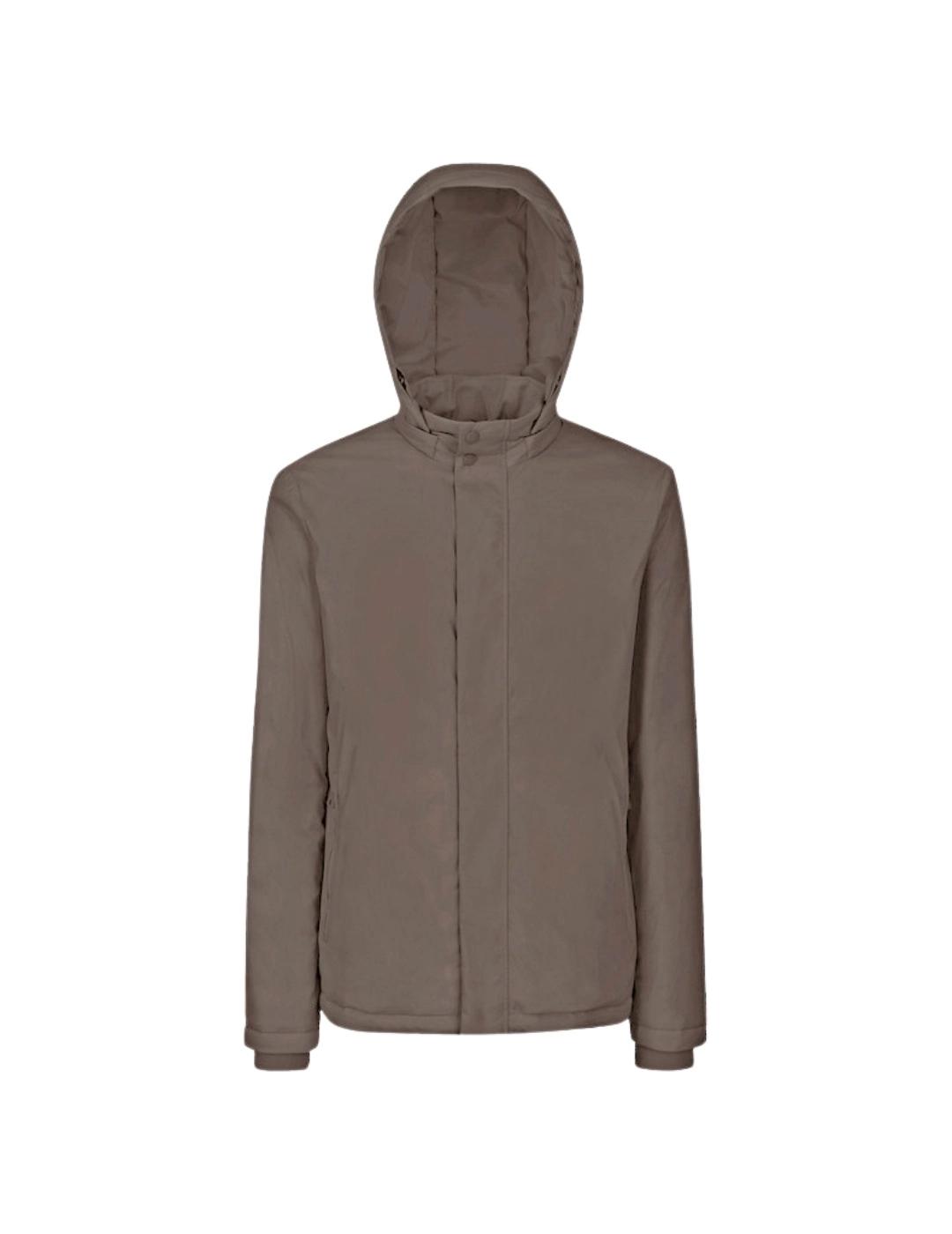 Geox Plumífero corto Aurelio Marrón hombre