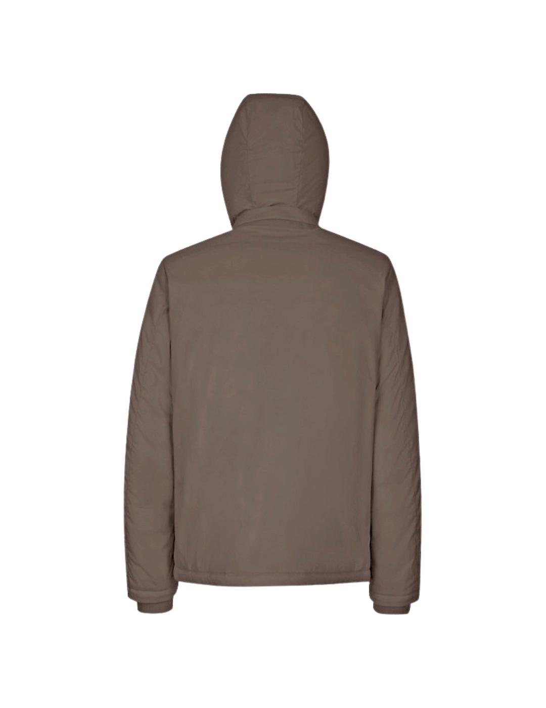 Geox Plumífero corto Aurelio Marrón hombre