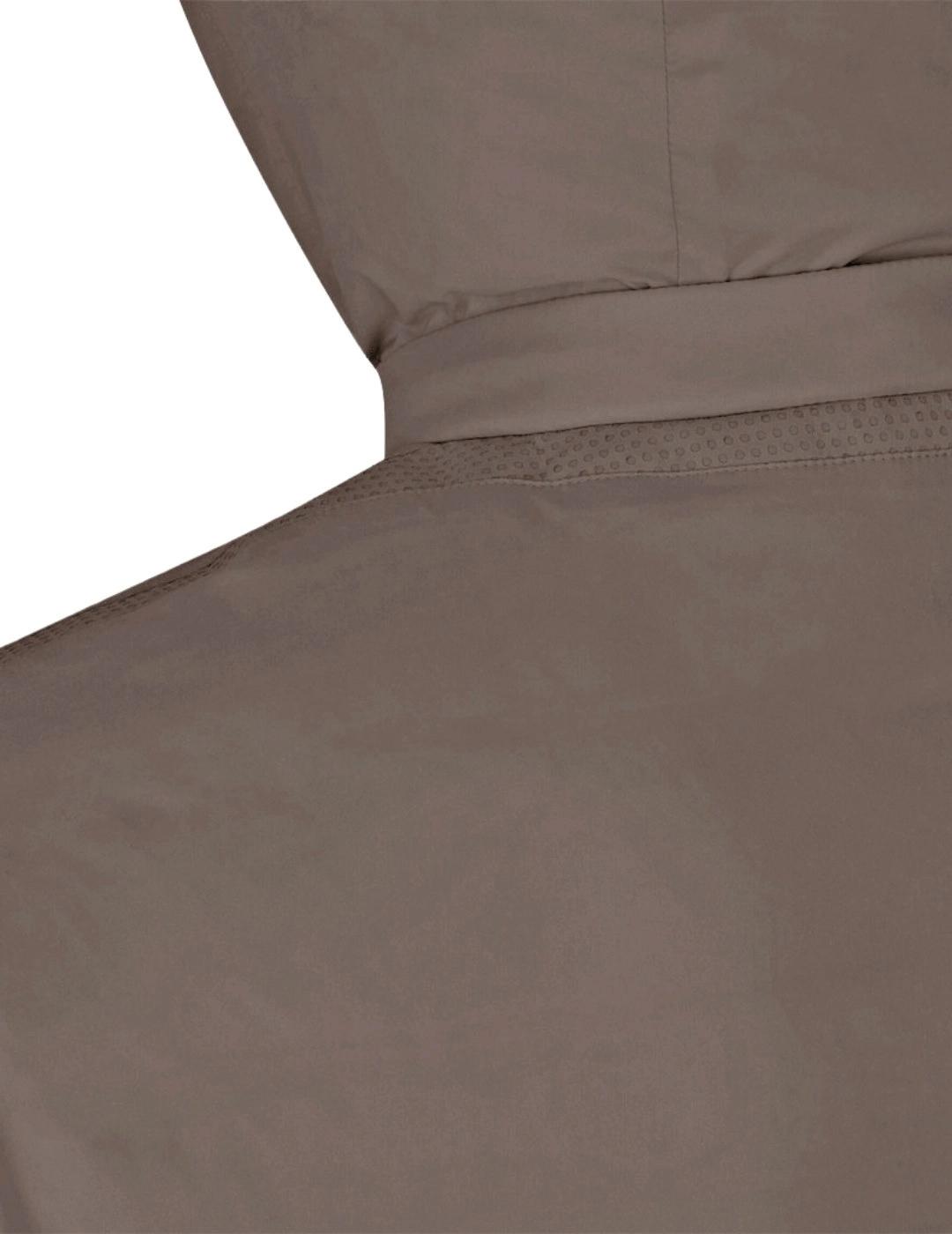 Geox Plumífero corto Aurelio Marrón hombre