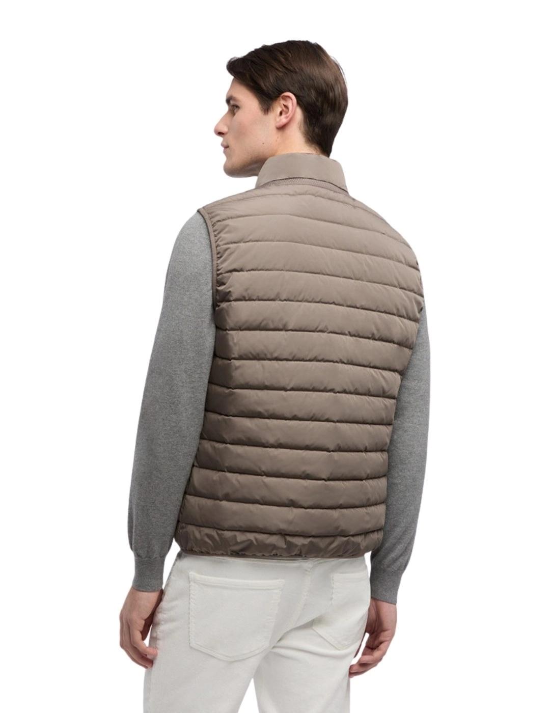 Geox Chaleco Wilmer Marrón hombre