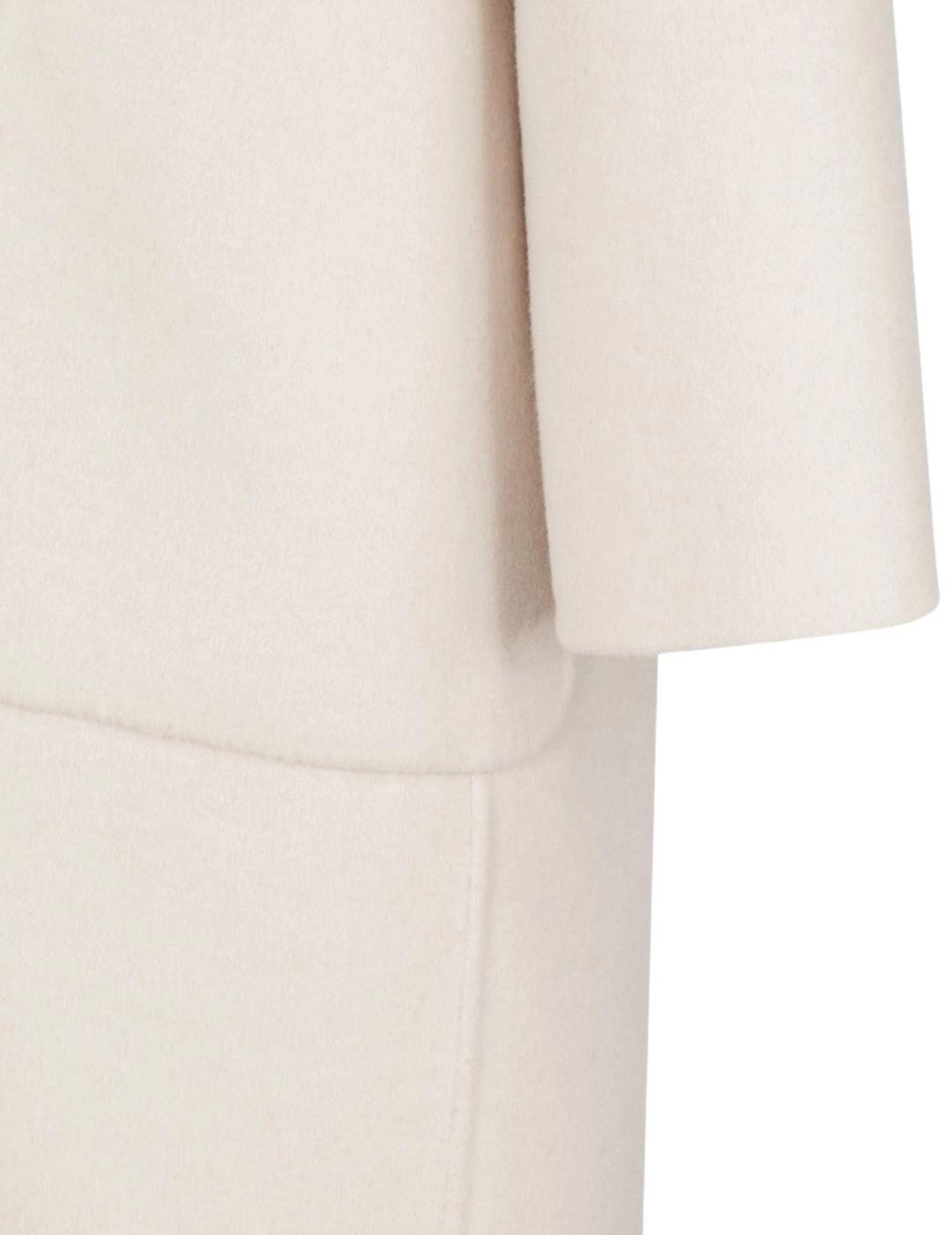 Geox Abrigo Largo Rawelle Beige claro mujer