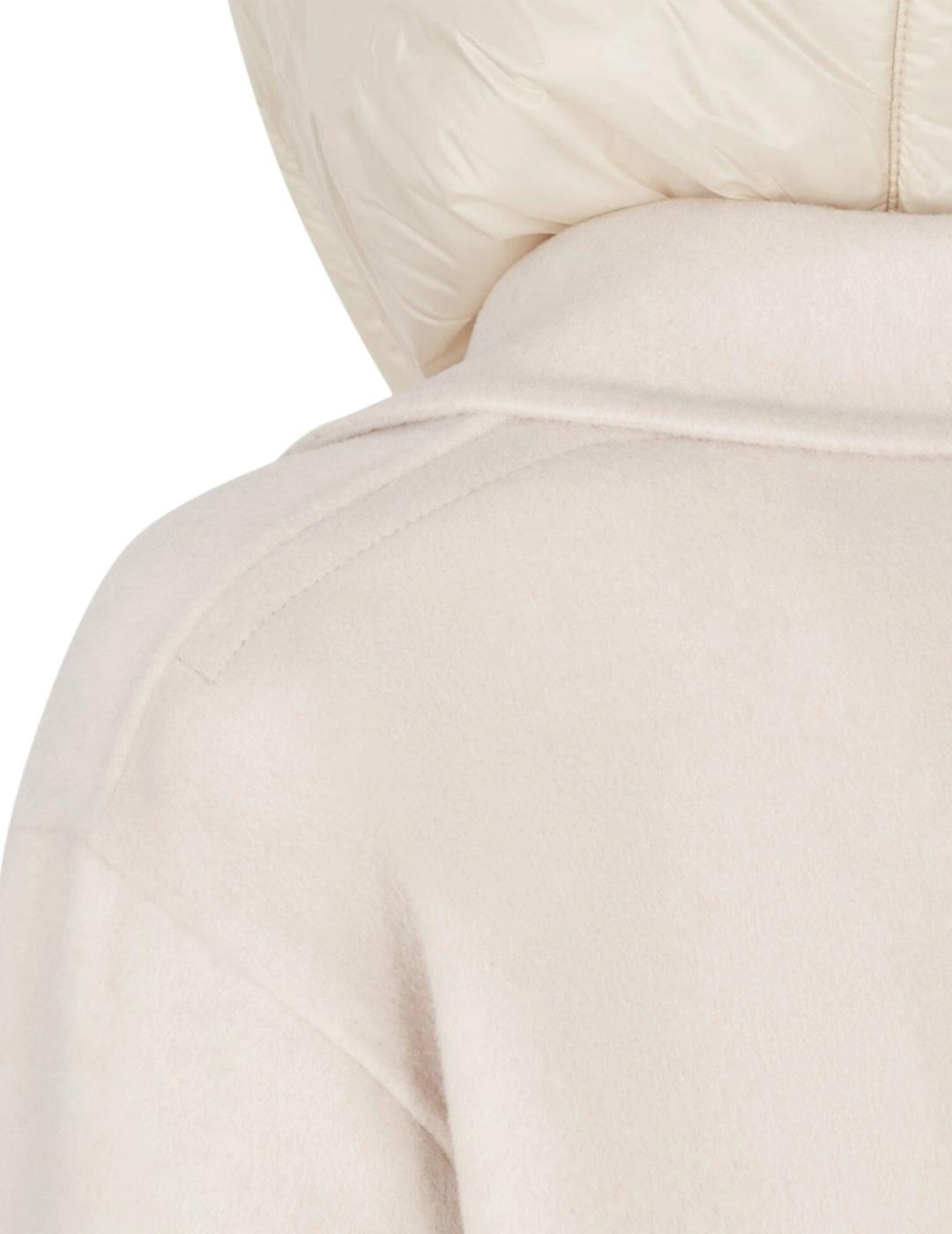 Geox Abrigo Largo Rawelle Beige claro mujer