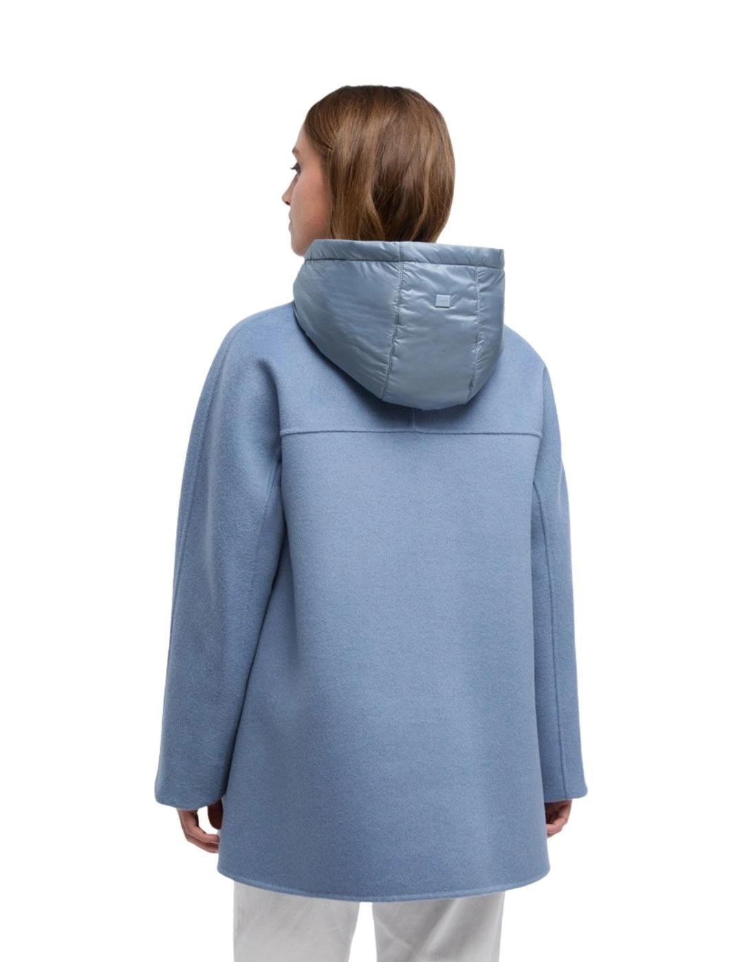 Geox Abrigo Rawelle Azul claro mujer