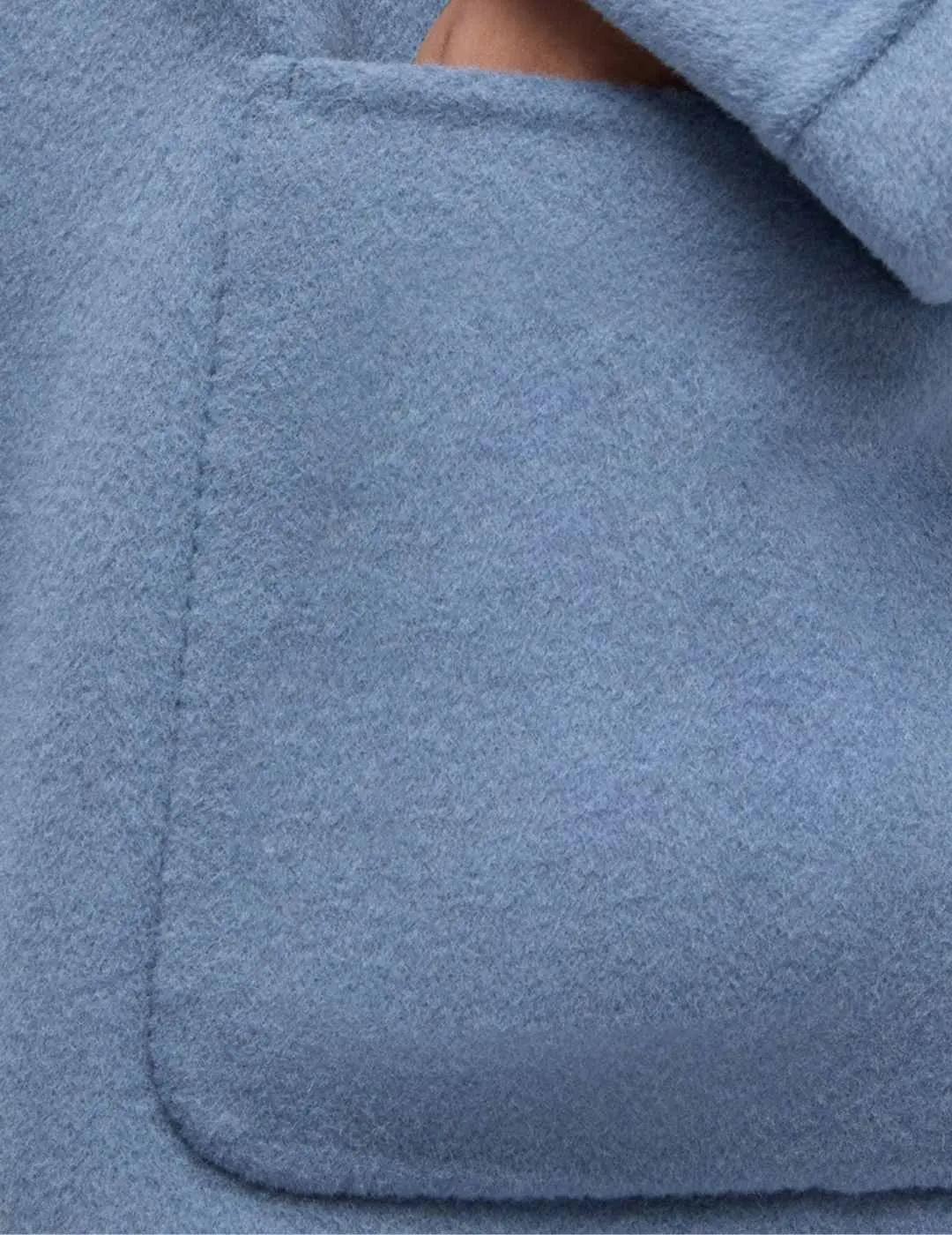 Geox Abrigo Rawelle Azul claro mujer