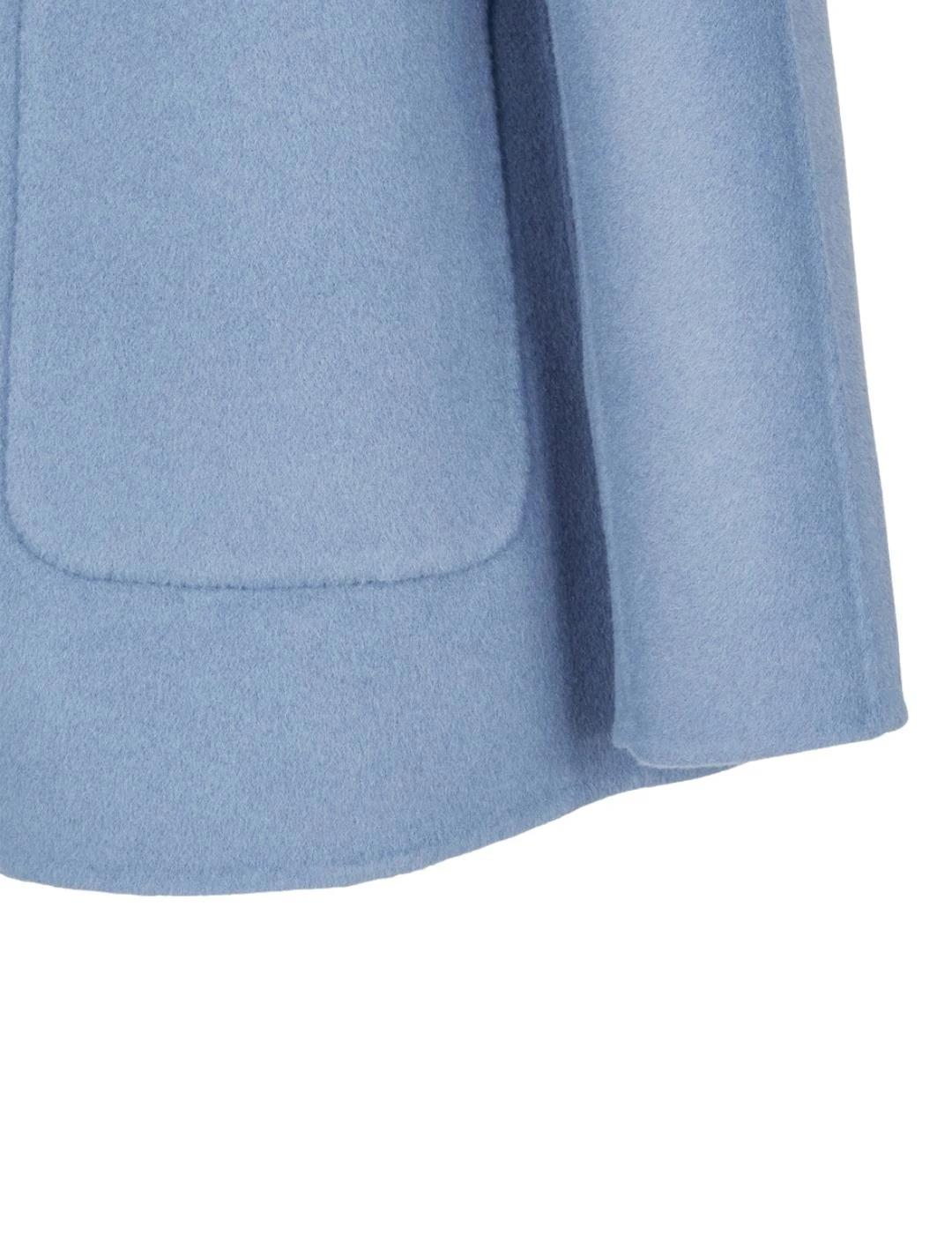 Geox Abrigo Rawelle Azul claro mujer