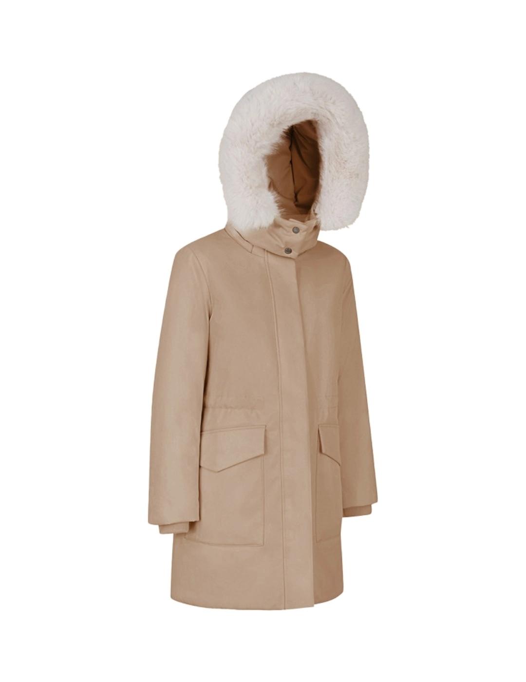 Geox Abrigo Spherica Beige mujer