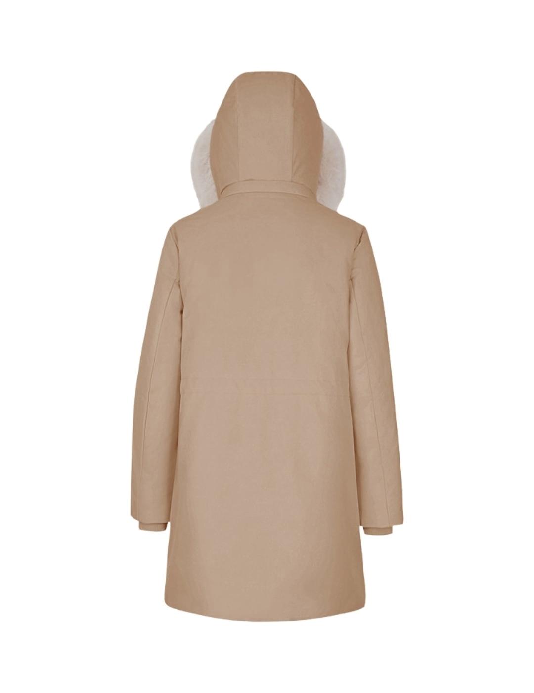 Geox Abrigo Spherica Beige mujer