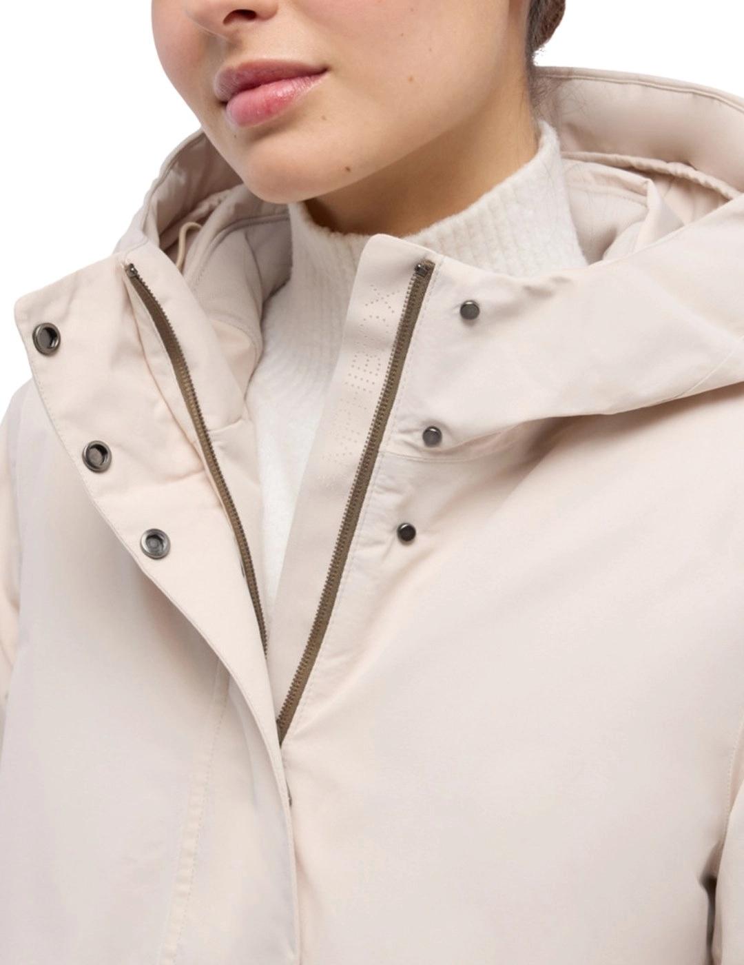 Geox Cazadora Hoara abx Beige claro mujer