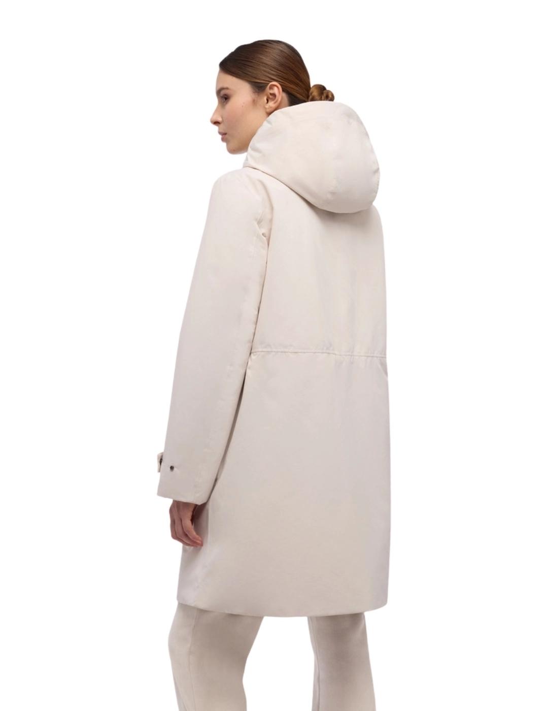 Geox Cazadora Hoara abx Beige claro mujer