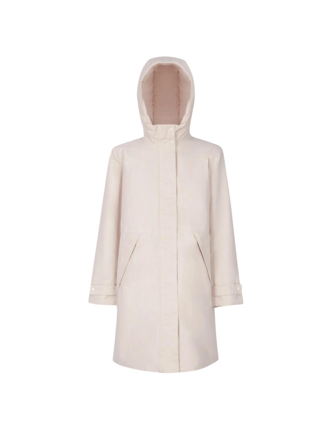 Geox Cazadora Hoara abx Beige claro mujer