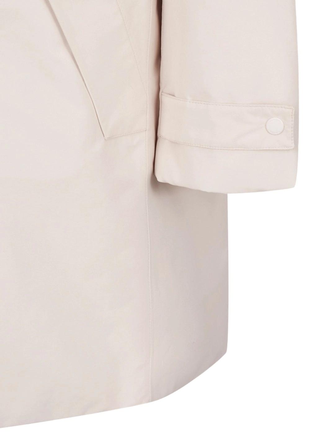 Geox Cazadora Hoara abx Beige claro mujer