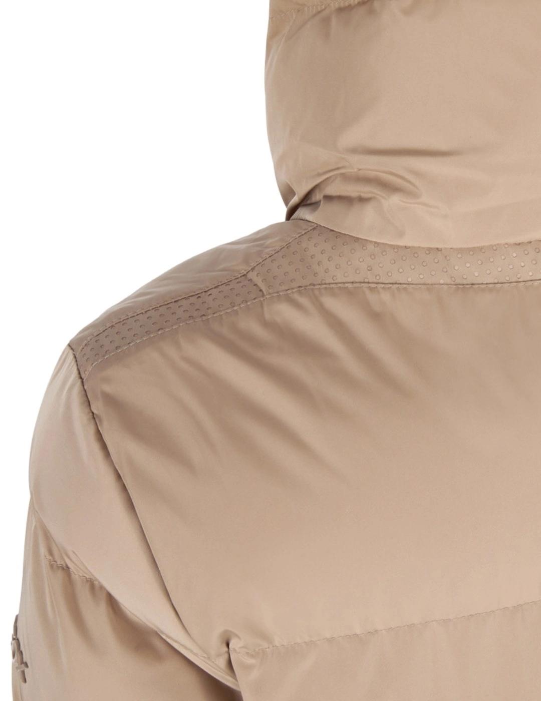 Geox Plumífero Vilde Beige mujer